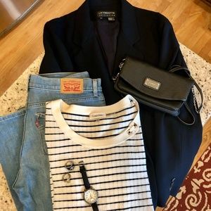 Complete Outfit! Liz Claiborne, Levi's, Calvin Klein, Nine West + Jewelry!